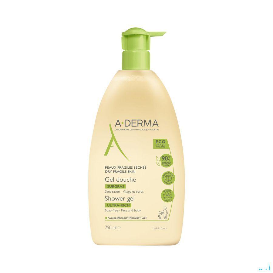 Aderma Gel Douche Surgras 750 ml