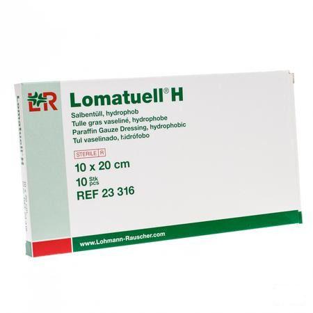 Lomatuell H Kompres Ster 10X20Cm 10 23316  -  Lohmann & Rauscher