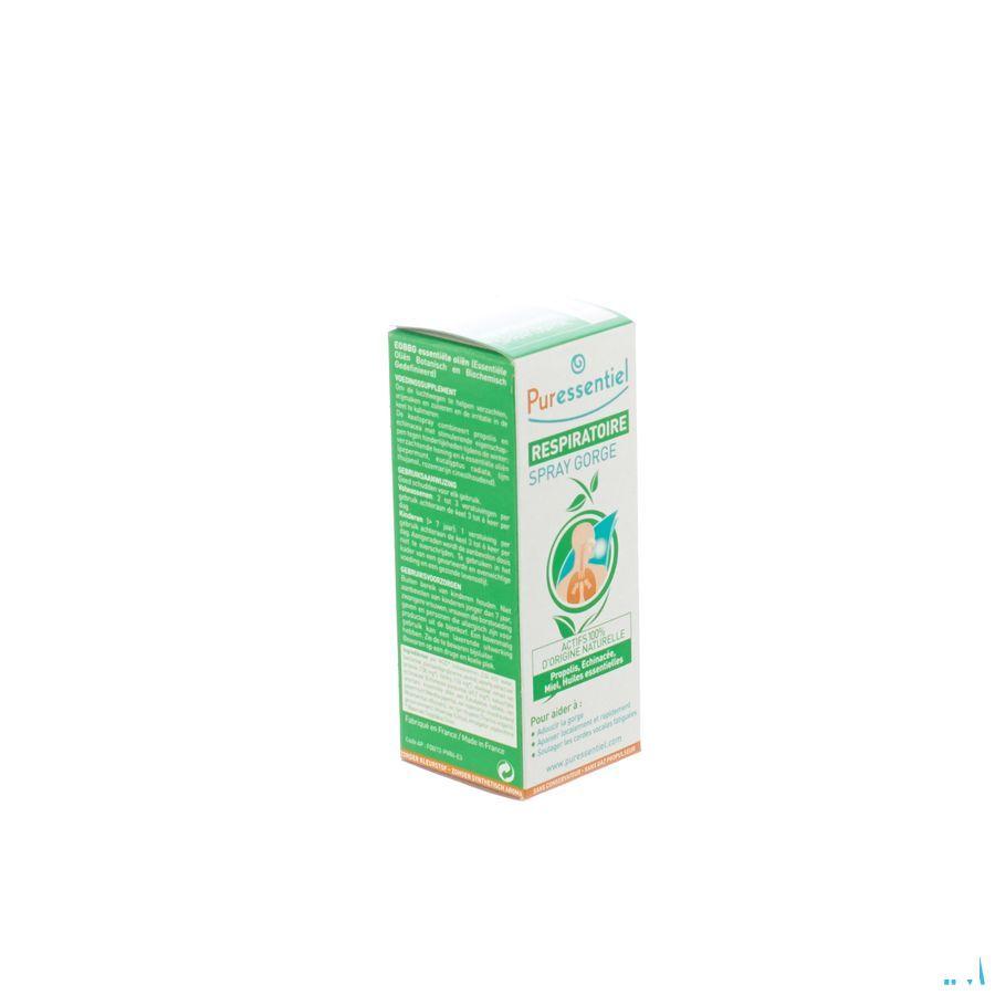 Puressentiel Ademhaling Keelspray 15 ml  -  Puressentiel