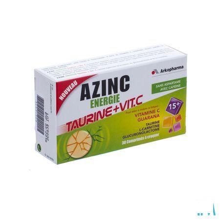 Azinc Energie Taurine Comprimes Ã  Croquer 30 3299039  -  Arkopharma
