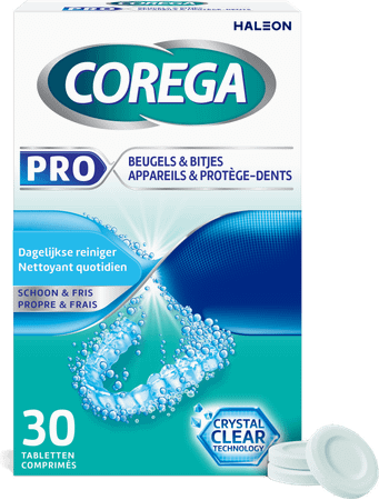 Corega Pro Protege Dents Tabl 30