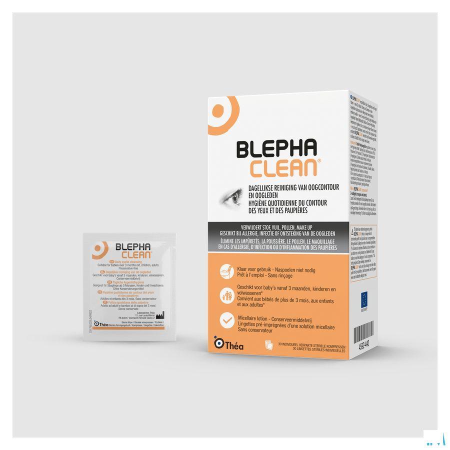 Blephaclean Lingette Nettoyante Impreg.paupiere 30  Blephaclean Lingette Nettoyante Impreg.paupiere 30