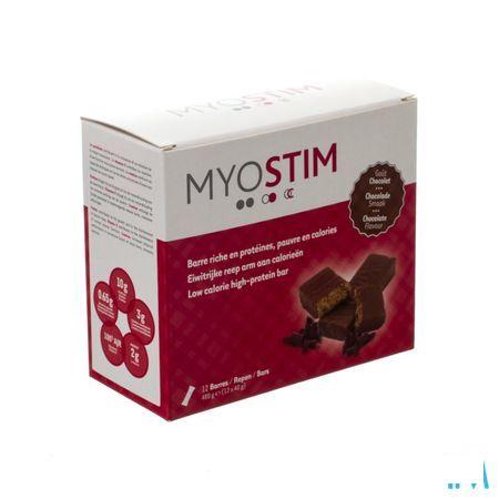 Myostim Proteinereep Melkchocolade 12  -  Procell