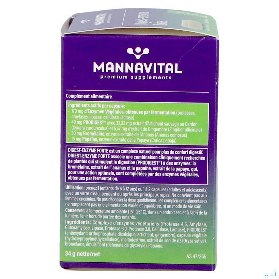 Mannavital Digest Enzyme Forte V-Capsule 60