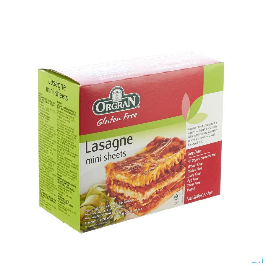 Orgran Ris-o-mais Lasagne 200 gr 4121  -  Revogan
