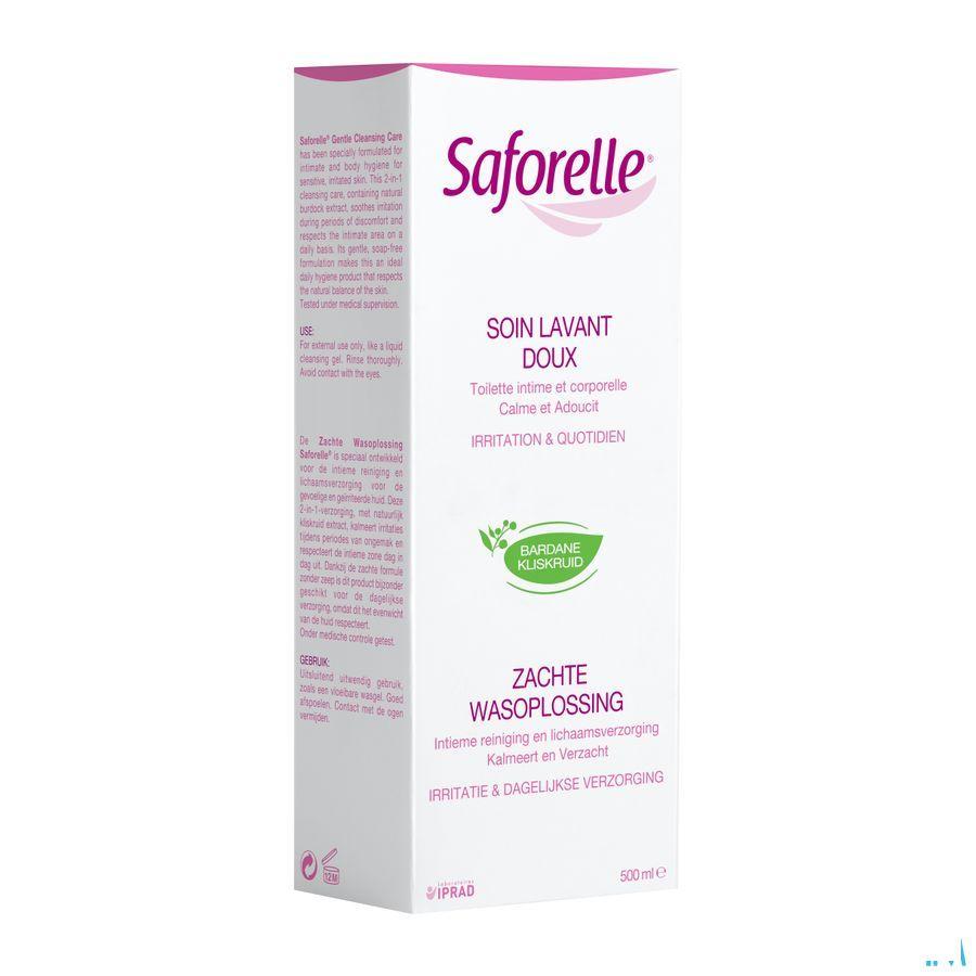 Saforelle Soin Lavant Doux 500 ml + Prot.Slips 30