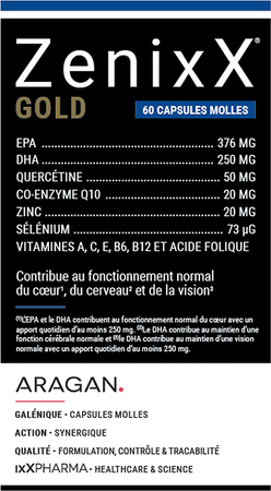 Zenixx Gold Caps 60X890 mg Nf