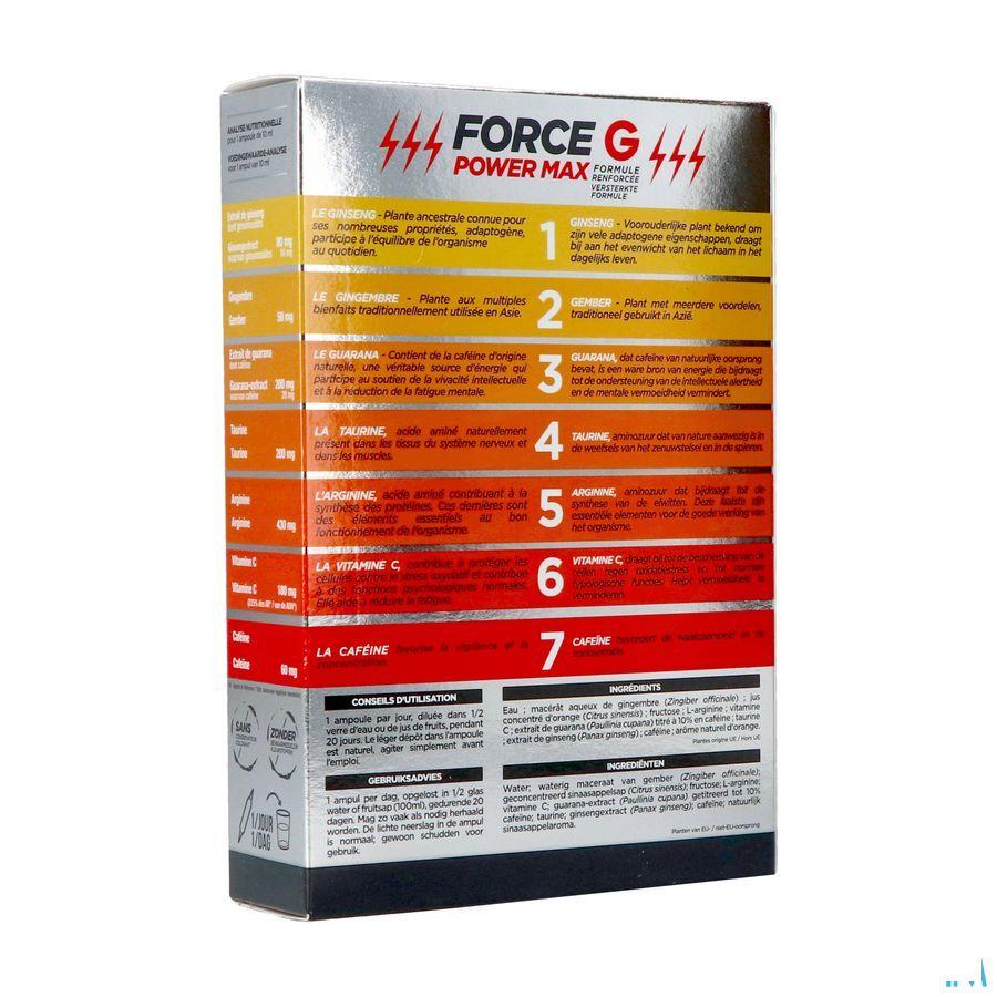 Vitavea Force g Power Max Lot Amp 20