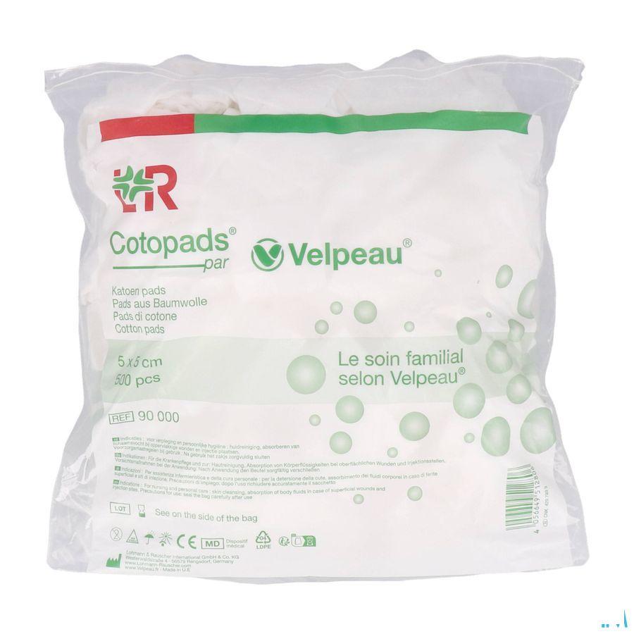 Cotopads Velpeau 5X5Cm Sach 500 90000