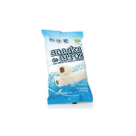 Soria Rijst Snacks Met Chocolade En Hazelnoten 6x3x8 G Bio  -  Soria Bel