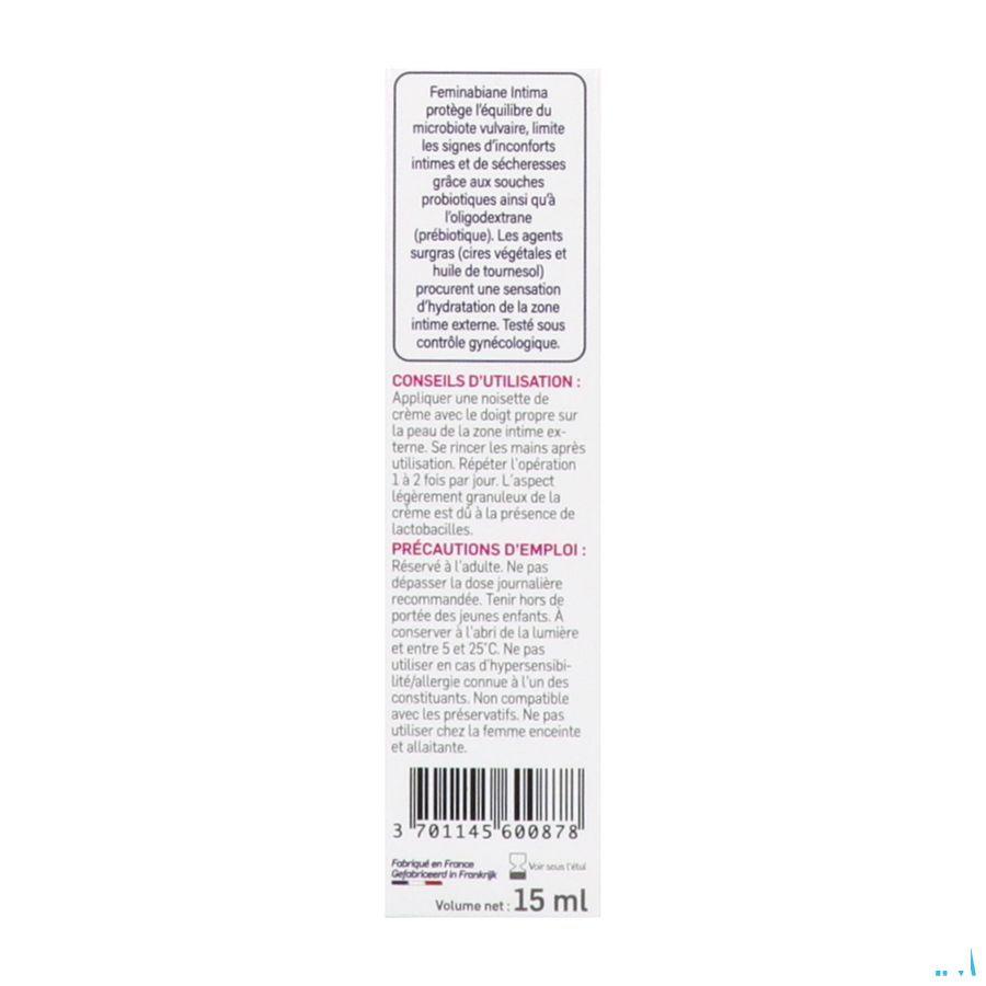 Feminabiane Intima Creme 15 ml  -  Pileje Benelux