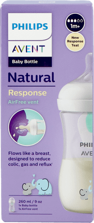 Philips Avent Natural Airfree Zuigfles Olif.260 ml
