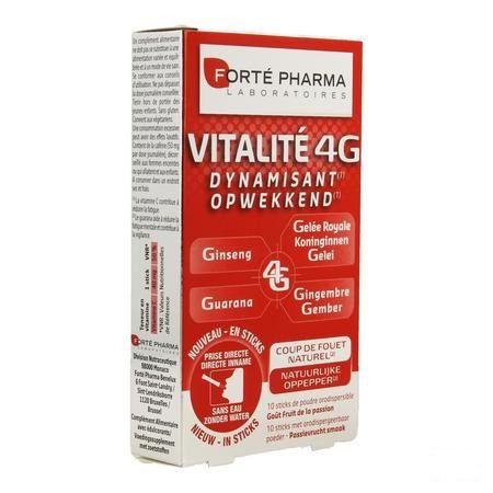 Vitalite 4g Opwekkend Stick 10  -  Forte Pharma