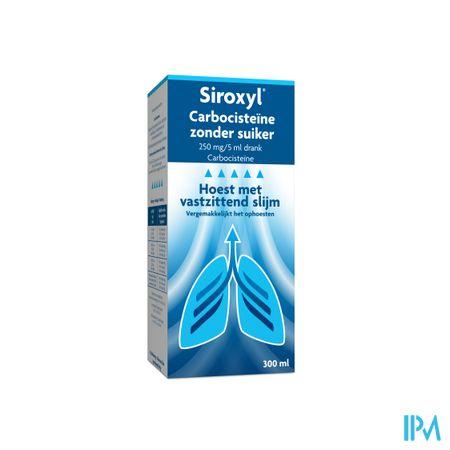 Siroxyl Sirop Sans Sucre/zonder Suiker 300 ml  -  Melisana