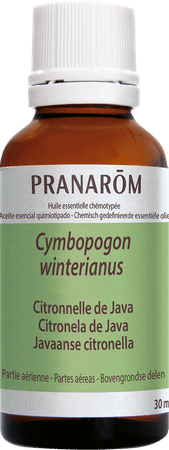 Citronnelle Java Essentiele Olie 30 ml  -  Pranarom