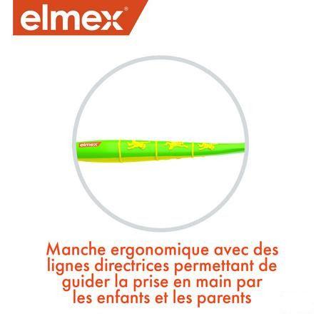 Elmex Brosse Dents Enfant 3-6A Souple Duopack