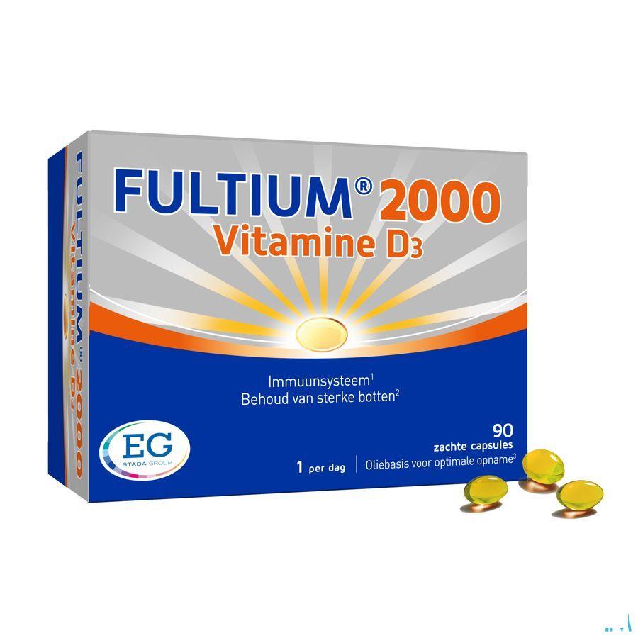 Fultium D3 2000 Zachte Caps 90 Fultium D3 2000 Zachte Caps 90