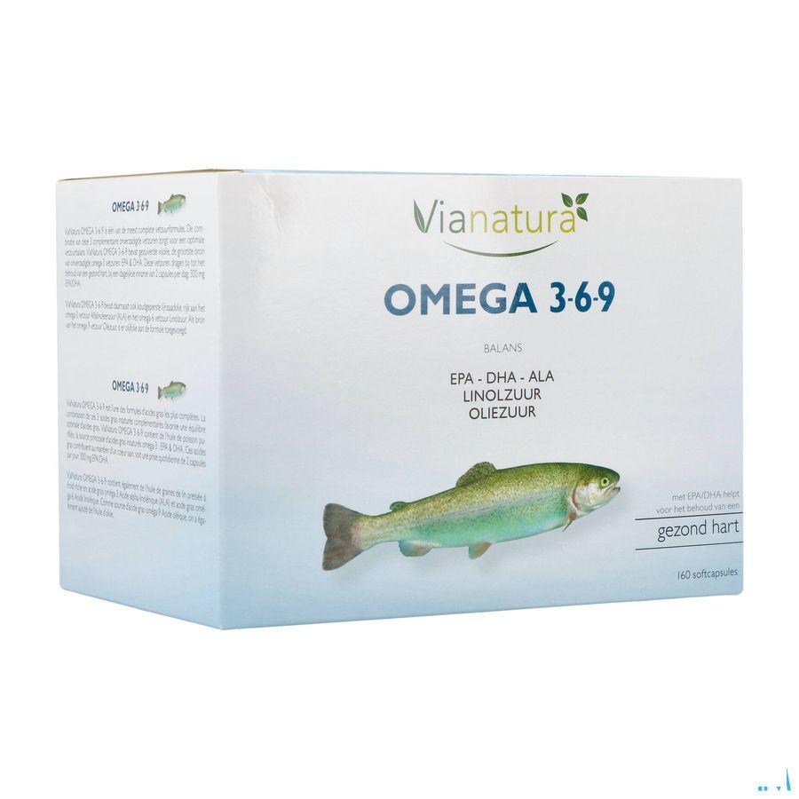 Via Natura Omega 3-6-9 SoftCapsule 160  -  Ocebio