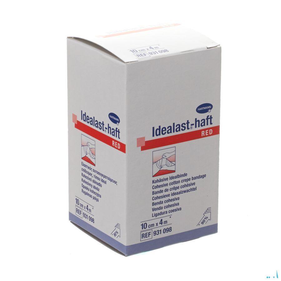 Idealast-haft Rood 10cmx4m 1 P/s  -  Hartmann