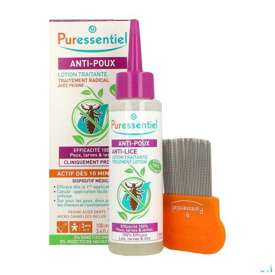 Puressentiel Anti-poux 100 ml + Peigne  -  Puressentiel