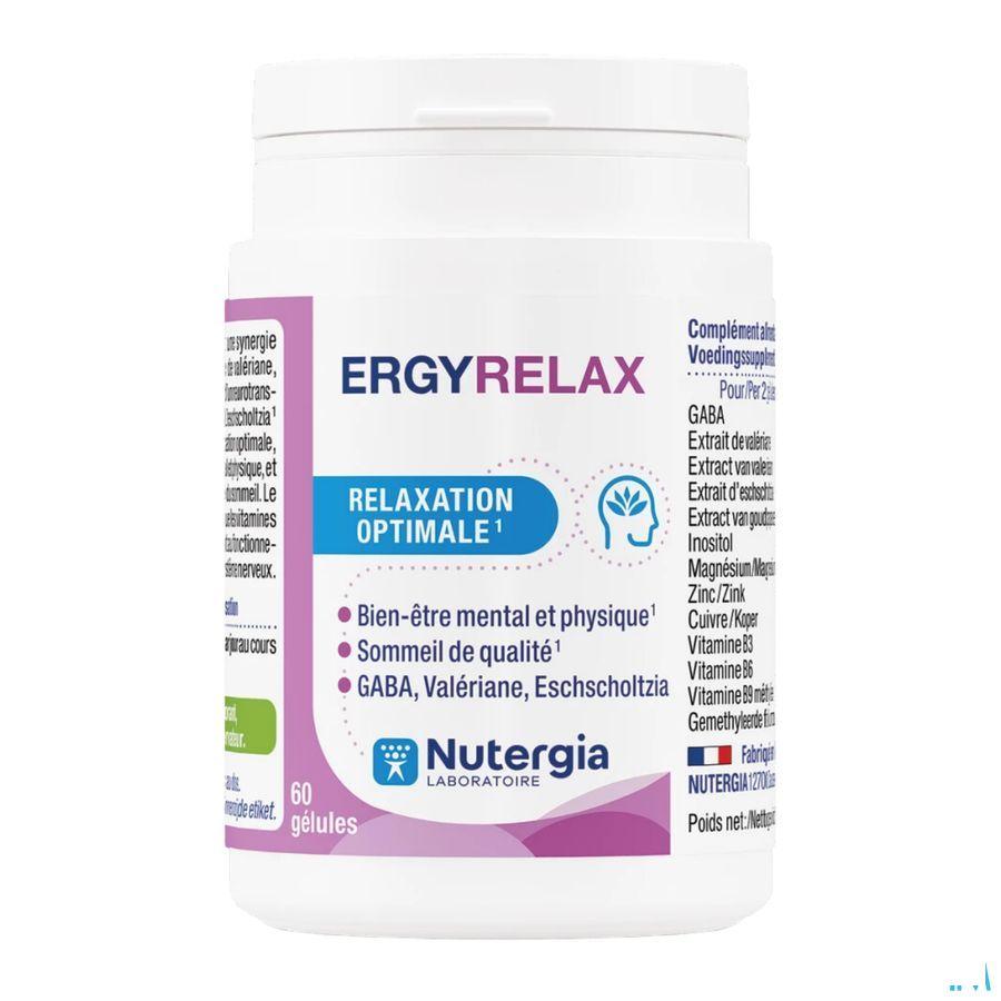 Ergyrelax Caps 60  -  Laboratoire Nutergia