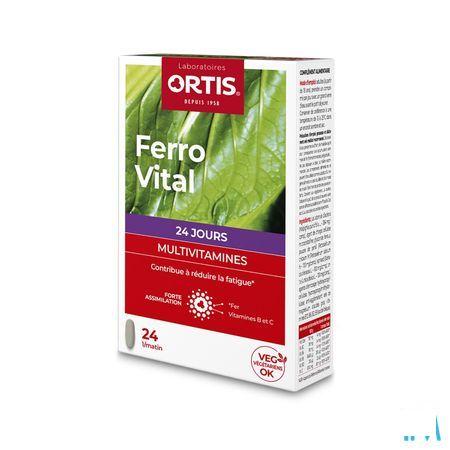 Ortis Ferro Comprimes 24  -  Ortis