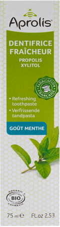 Dentifrice Fraicheur Aprolis Bio Tube 75 ml  -  Be-Life
