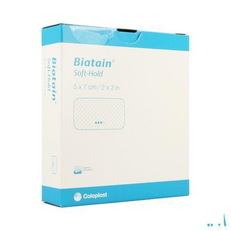 Biatain Soft Hold Schuimverb 5,0X 7,0Cm 5 33473  -  Coloplast