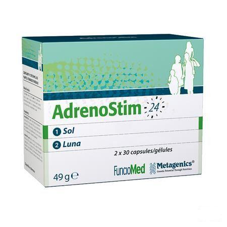 Adrenostim Capsule 2x30 3961  -  Metagenics