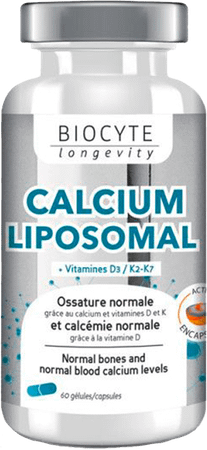 Biocyte Calcium Vitamins D3 + k2 Capsule 60  -  Biocyte