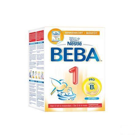 Beba 1 Poudre 800 gr  -  Nestle