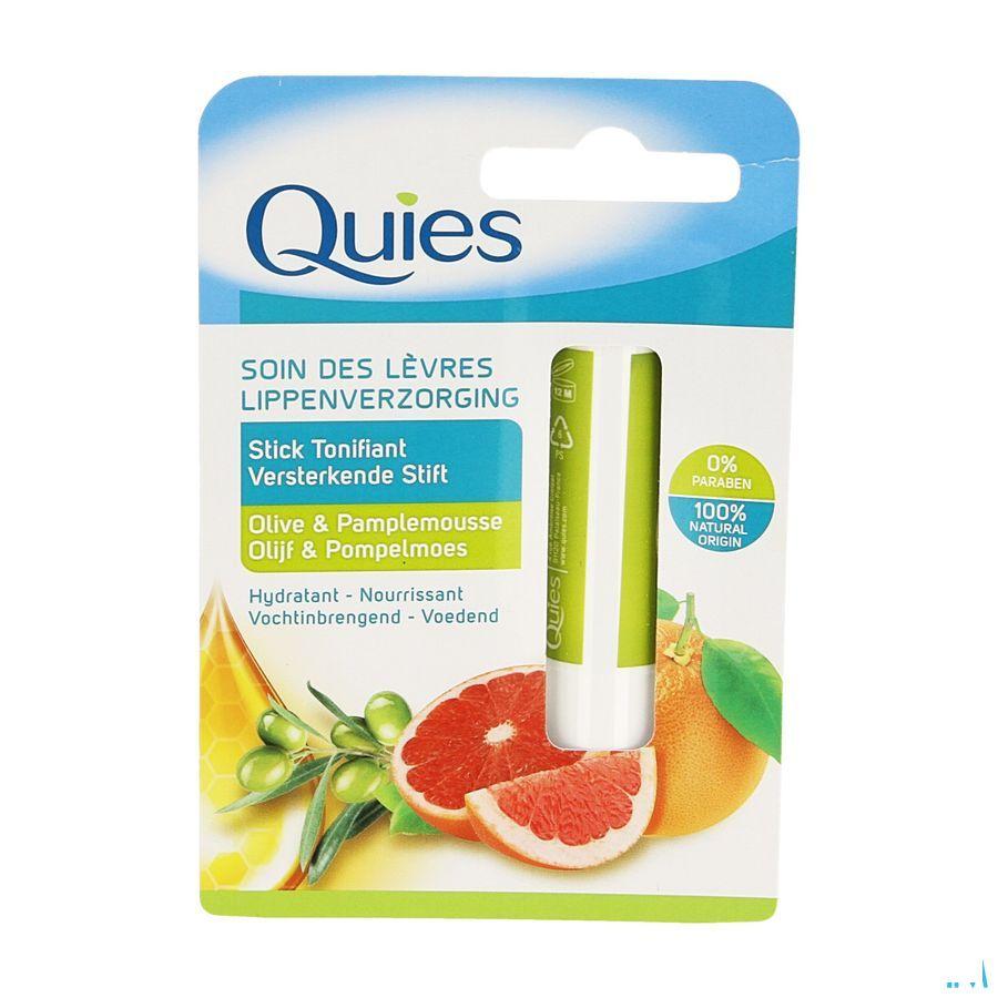 Quies Stick Levres Tonif. Olive&pamplemousse  -  Quies