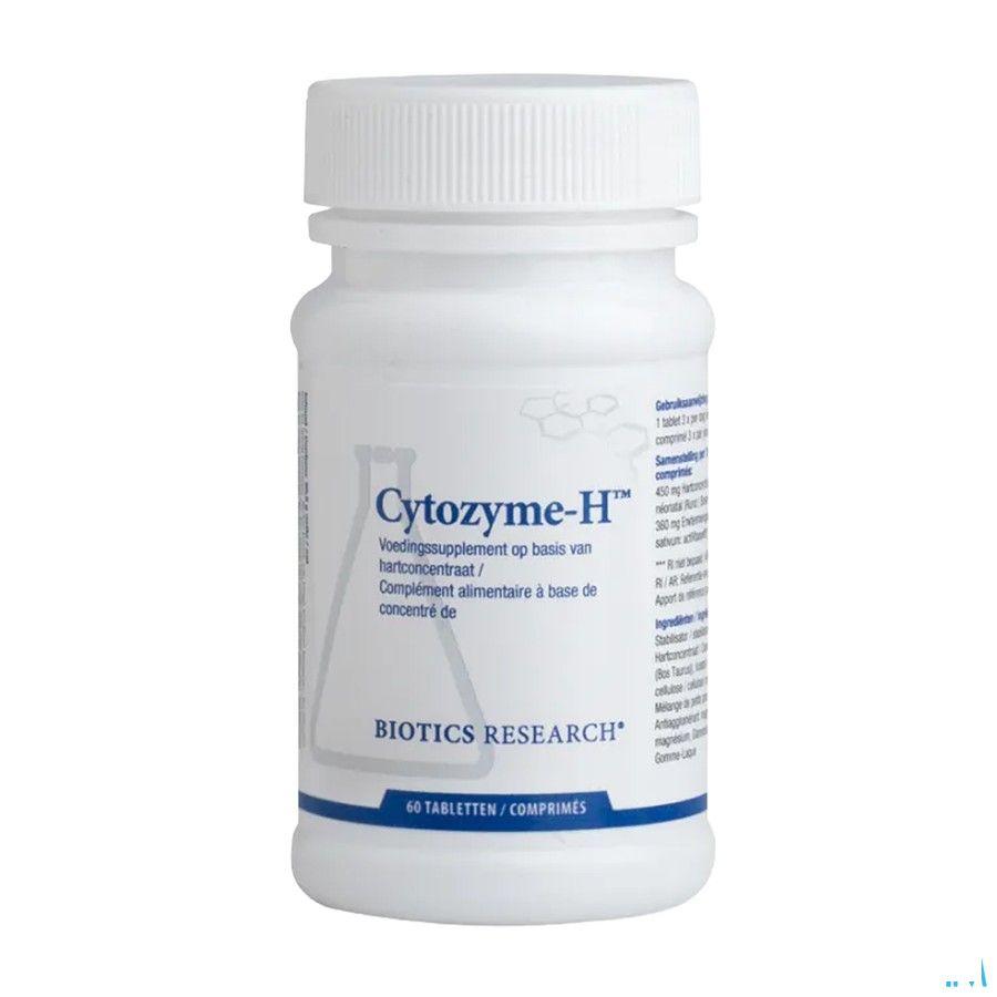Biotics Cytozyme-H 60 tabletten  -  Energetica Natura
