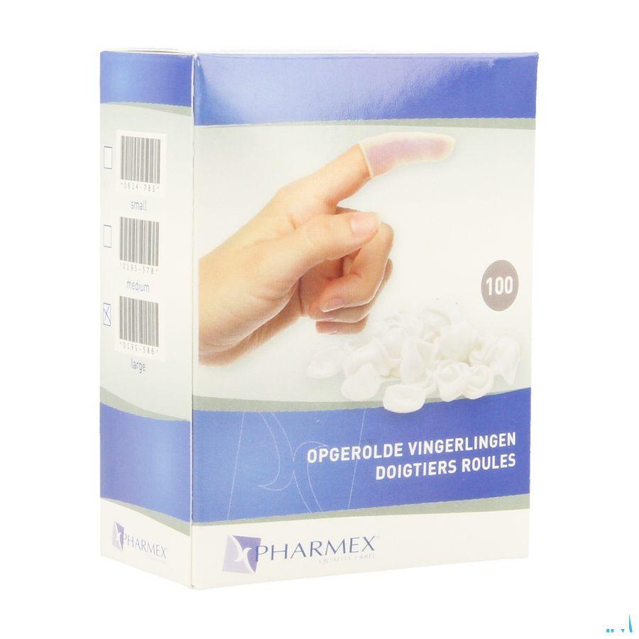 Pharmex Vingerling Opgerold L 100  -  Infinity Pharma