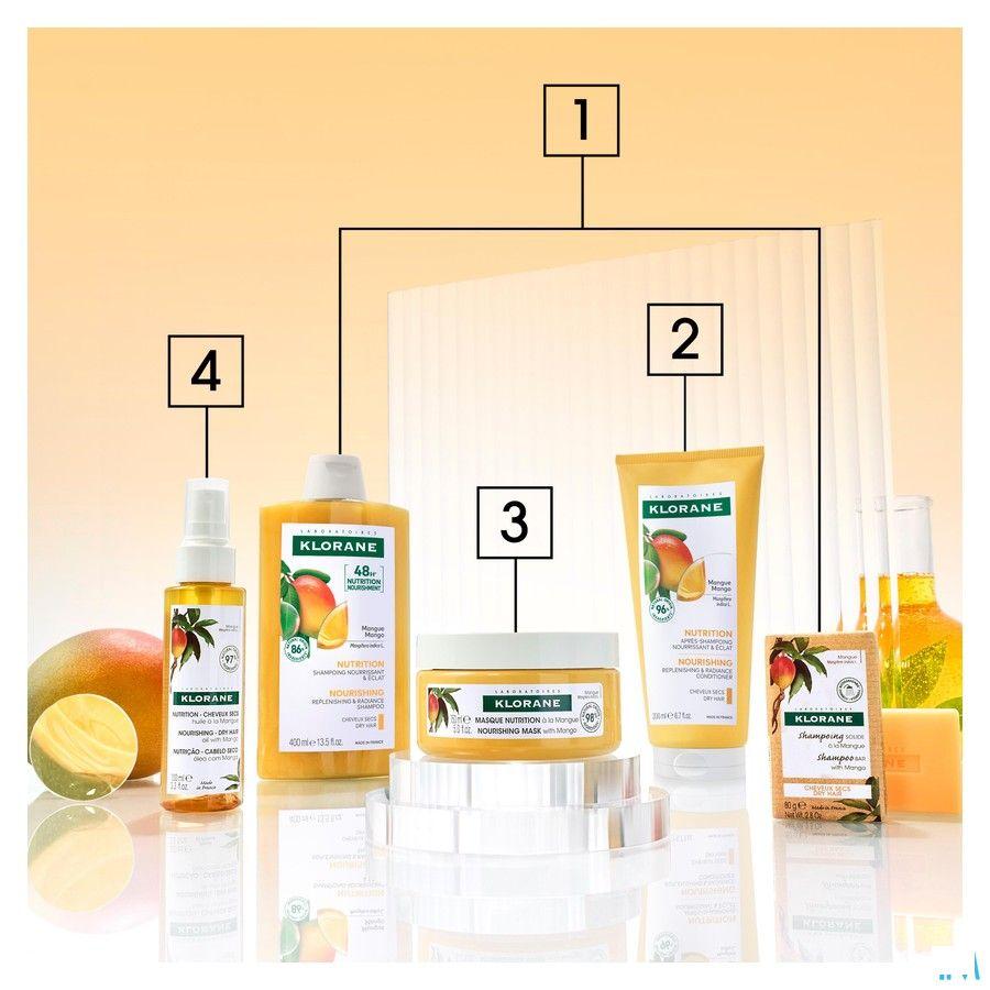 Klorane Capilaire Shampooing Solide Mangue 80G