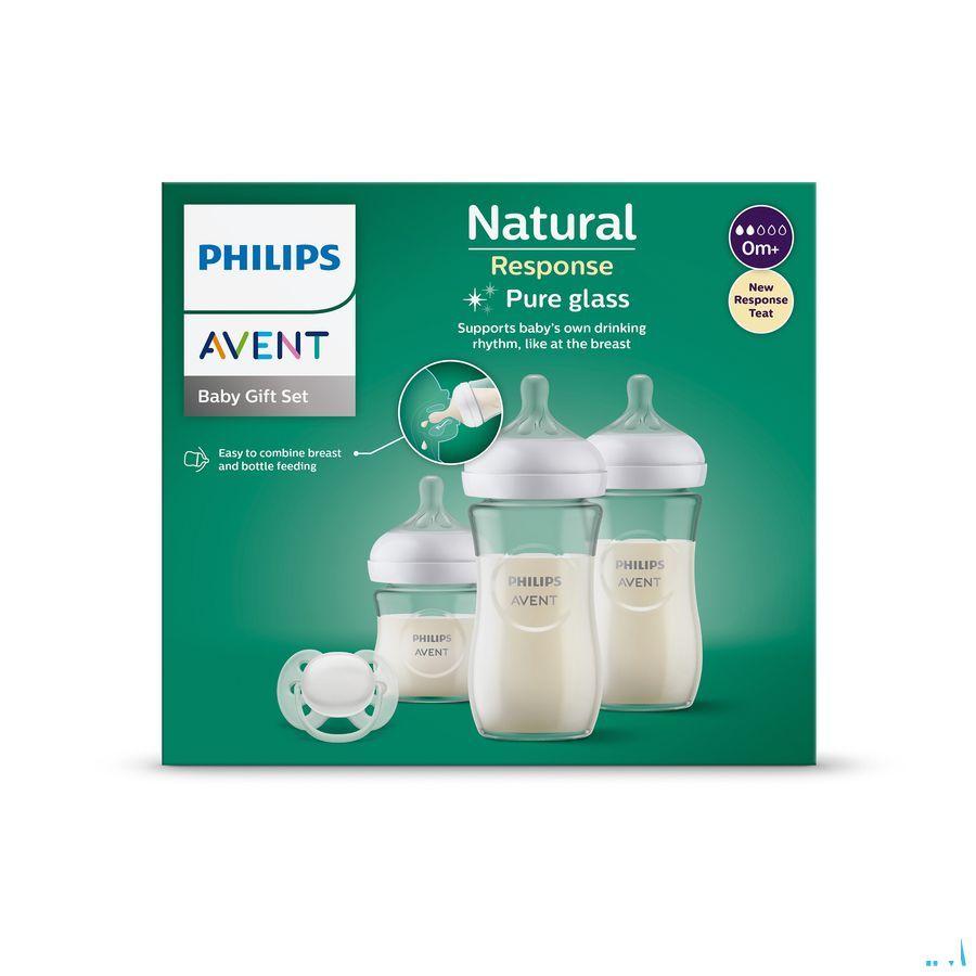 Philips Avent Natural 3.0 Start.Set Zuigfles Glas3