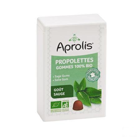 Aprolis Propolettes Sauge Bio Gomme 50 gr  -  Bio Life