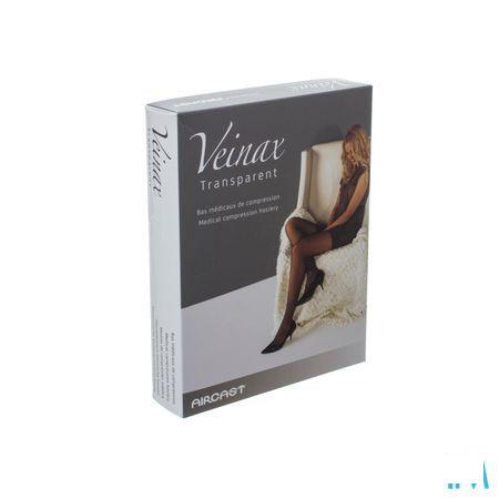 Veinax Collant Transparent 2 Long Noir Taille 1