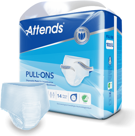 Attends Pull-On 10 xl