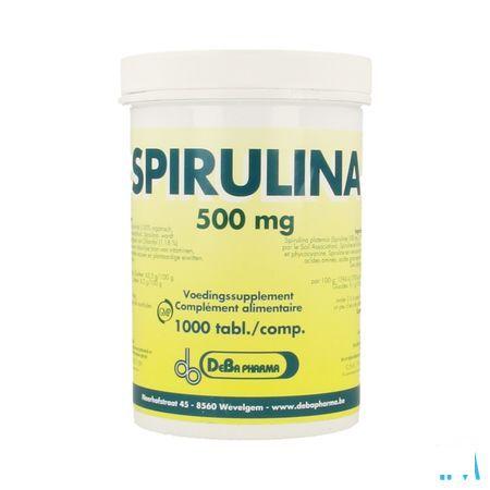 Spirulina Comprimes 1000x500 mg  -  Deba Pharma
