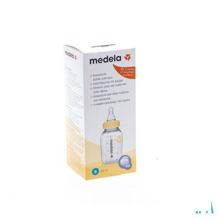 Medela Fles Moedermelk Plast Met Speen Slow Flow  -  Medela