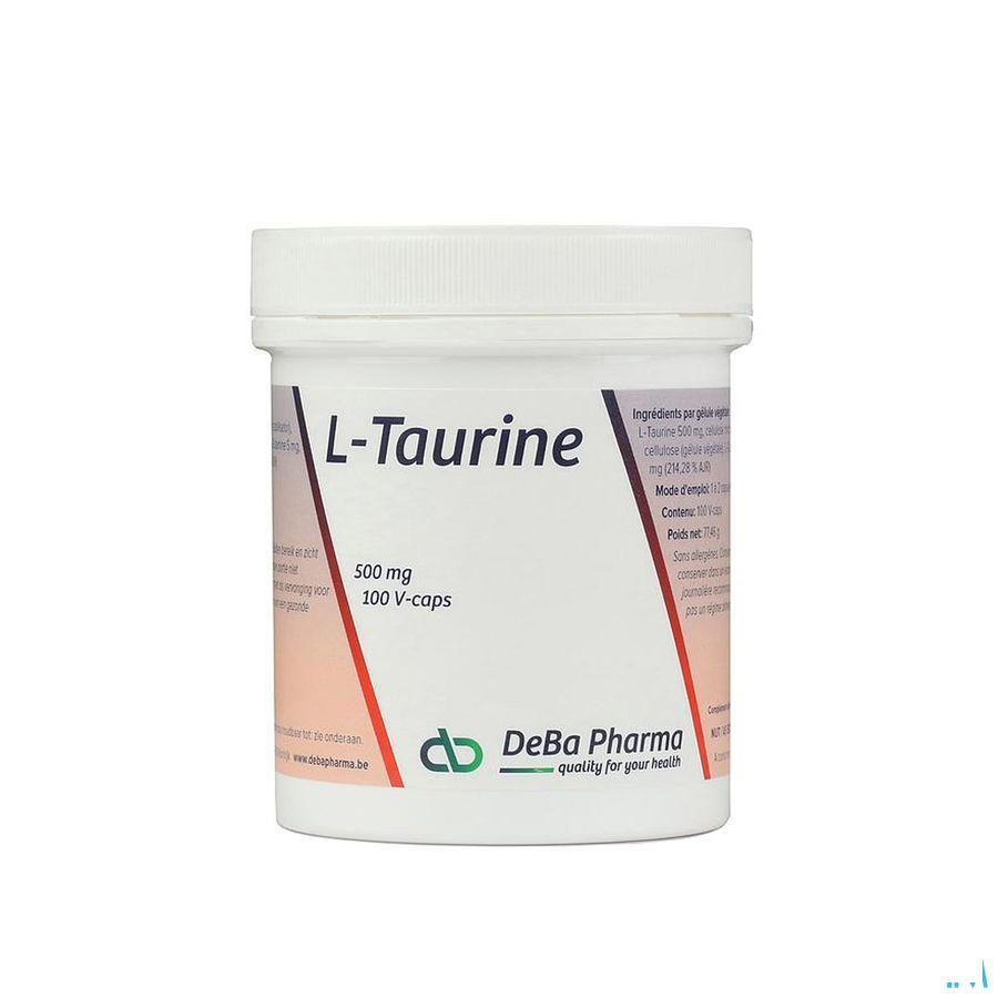 L-taurine Capsule 100x500 mg  -  Deba Pharma