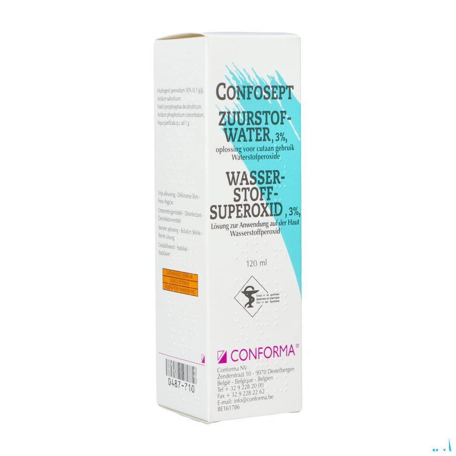 Confosept Zuurstofwater 1 X 120 ml