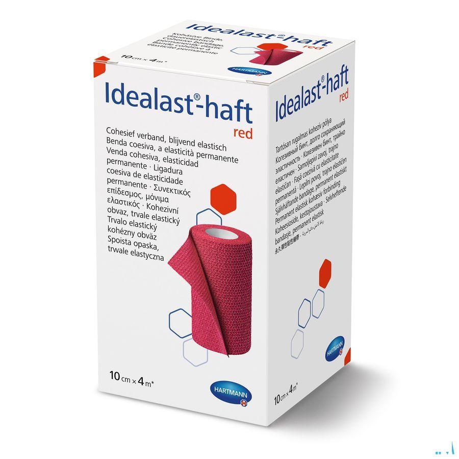 Idealast-haft Rood 10cmx4m 1 P/s  -  Hartmann