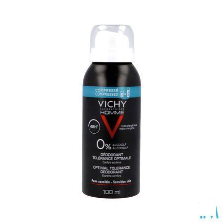 Vichy Homme Deo Aero Optimale Tolerantie 48H 100 ml  -  Vichy