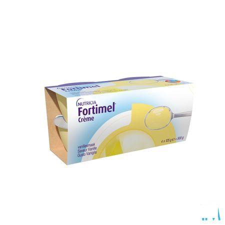 Fortimel Creme Vanille 4X125 g  -  Nutricia
