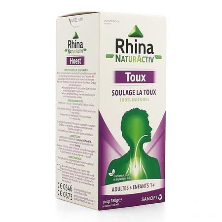 Rhina Natur Activ Hoest Siroop 180 gr
