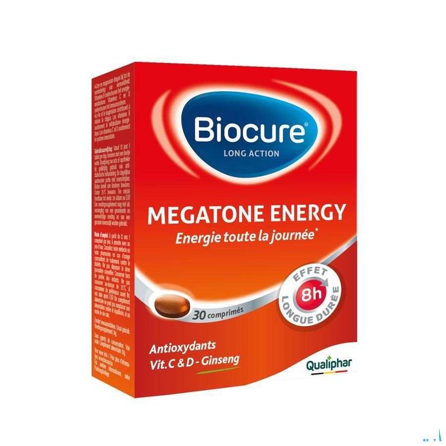 Biocure Megatone Energy Boost La Comprimes 30