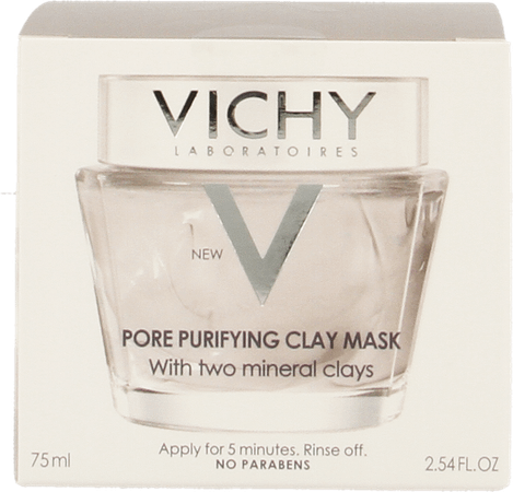 Vichy Purete Thermale Argile Pur Masque 75 ml  -  Vichy
