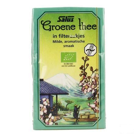 Salus Infusie Groene Thee Bio Builtje 15  -  Ocebio